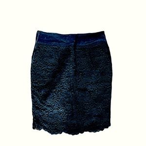 Beautiful Thick Detail Pencil Skirt Size 29